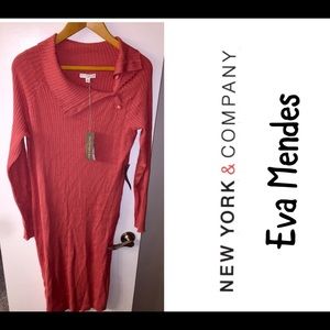 New York & company Eva Mendes sweater dress
